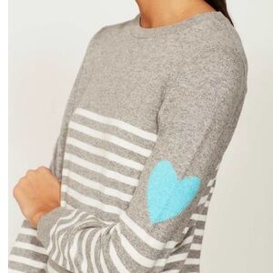 Mint Velvet heart sleeve sweater